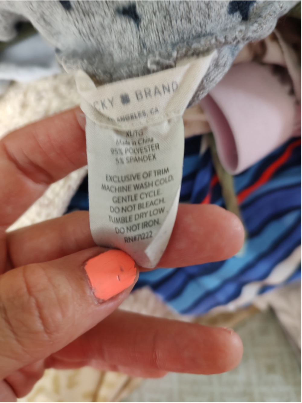 Women's Lucky Brand Star Print Pajama Shorts Grey - Picture 8 of 8